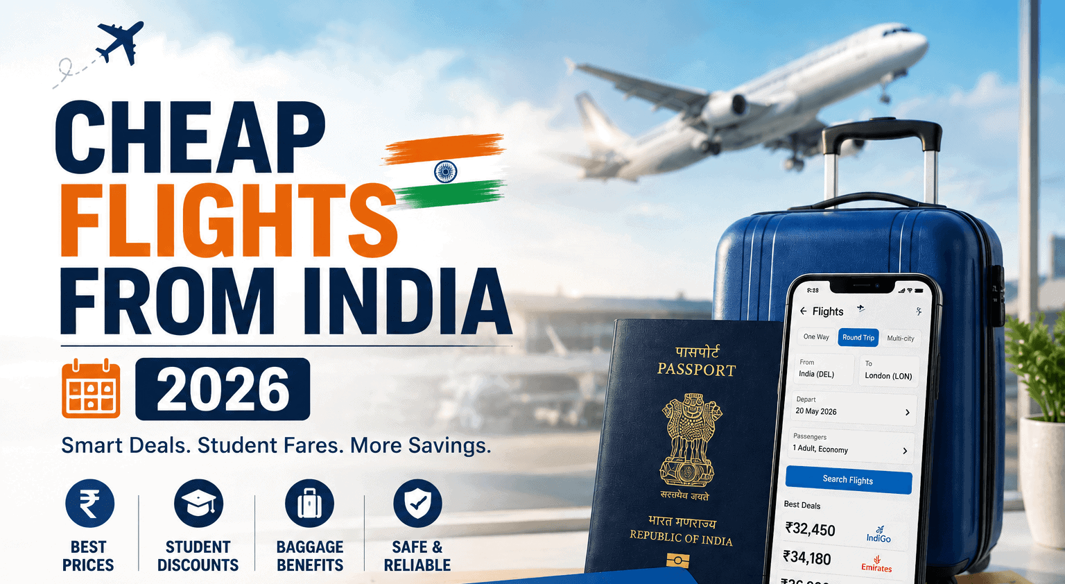 Cheap flights for students