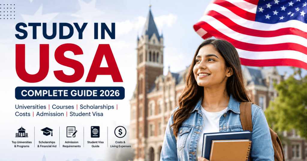 Study in USA Complete Guide 2026 for International Students