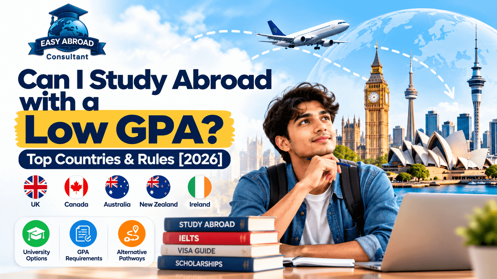 Study abroad with low GPA