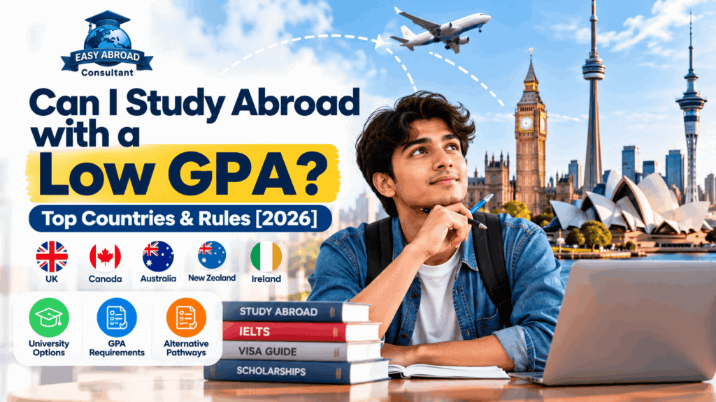 study abroad with low gpa